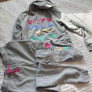 Crewcuts girls sweat set